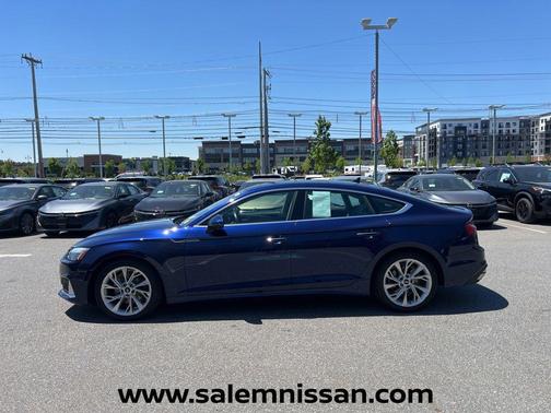 Navarra Blue Metallic 2023 Audi A5 Sportback Premium