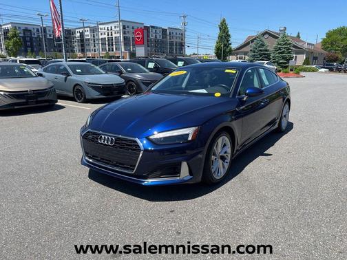 Navarra Blue Metallic 2023 Audi A5 Sportback Premium