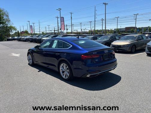 Navarra Blue Metallic 2023 Audi A5 Sportback Premium