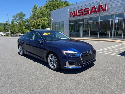 Navarra Blue Metallic 2023 Audi A5 Sportback Premium