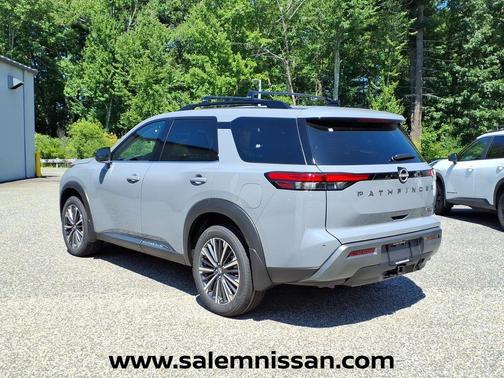 Boulder Gray Pearl 2026 Nissan Pathfinder Platinum