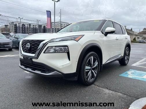 White 2023 Nissan Rogue SL