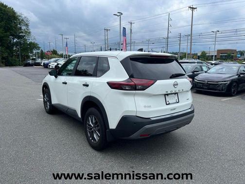Glacier White 2023 Nissan Rogue S