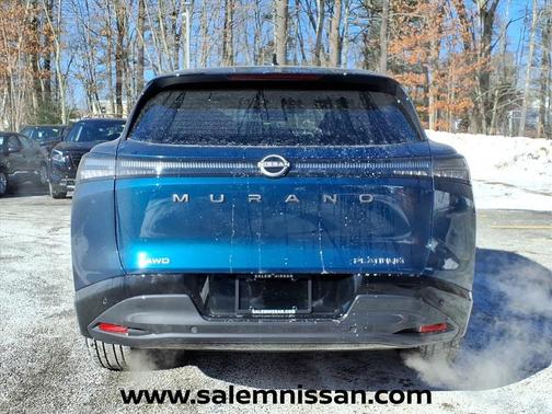 Aurora Blue Pearl Metallic/Super Black 2026 Nissan Murano Platinum