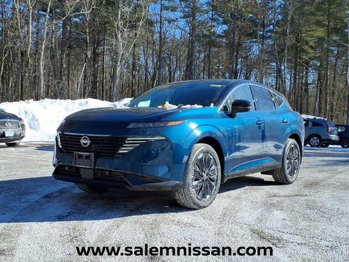 Aurora Blue Pearl Metallic/Super Black 2026 Nissan Murano Platinum