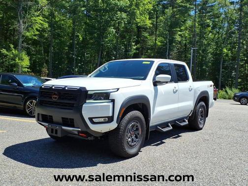 Glacier White 2026 Nissan Frontier PRO-4X