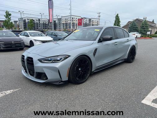 Brooklyn Grey Metallic 2024 BMW M3 Competition xDrive