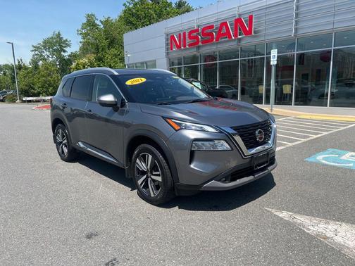 Gun Metallic 2021 Nissan Rogue SL