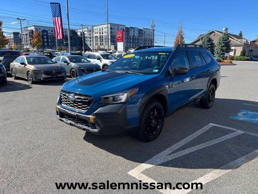 Geyser Blue 2022 Subaru Outback Wilderness