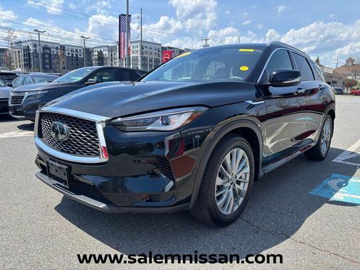 Black Obsidian 2023 INFINITI QX50 LUXE AWD