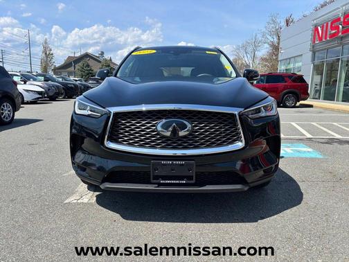 Black Obsidian 2023 INFINITI QX50 LUXE AWD