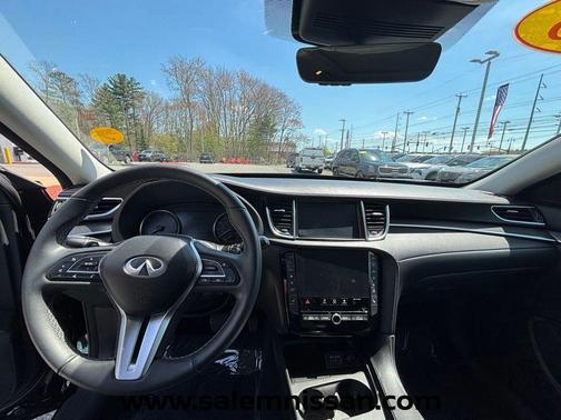 Black Obsidian 2023 INFINITI QX50 LUXE AWD