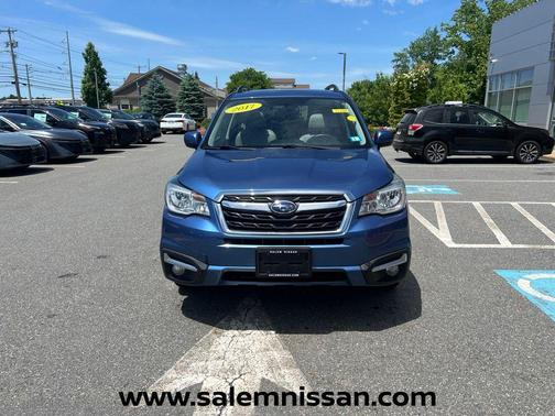 Quartz Blue Pearl 2017 Subaru Forester 2.5i Limited