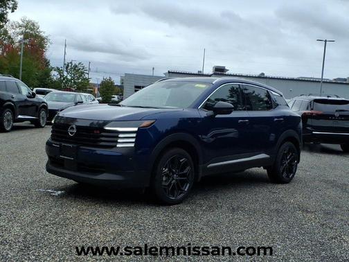 Deep Blue Pearl 2026 Nissan Kicks SR