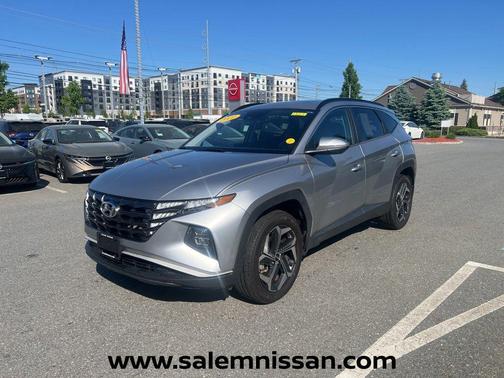 Shimmering Silver 2022 Hyundai TUCSON SEL