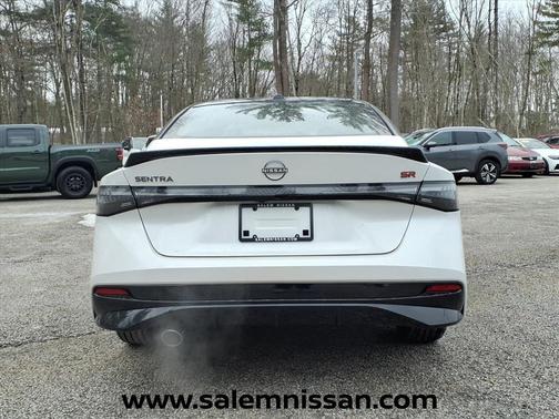 Aspen White/Super Black 2026 Nissan Sentra SR
