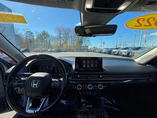 Morning Mist Metallic 2022 Honda Civic Touring