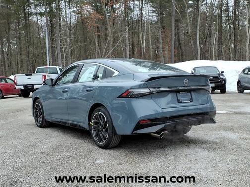 Atlantic Gray Metallic 2026 Nissan Sentra SR