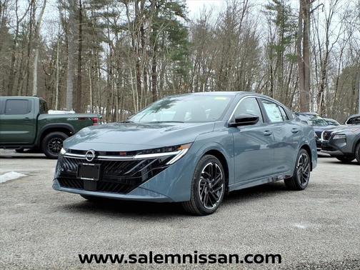 Atlantic Gray Metallic 2026 Nissan Sentra SR
