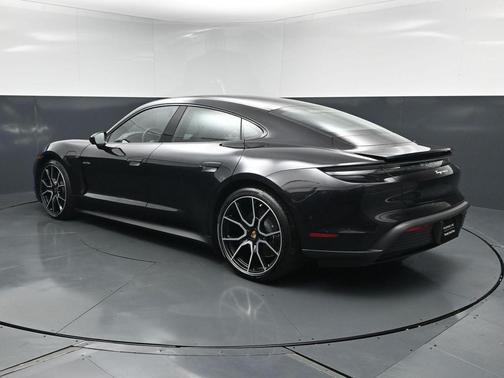Jet Black 2025 Porsche Taycan 4