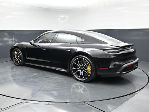 Black 2026 Porsche Taycan Turbo S