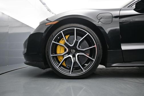 Black 2026 Porsche Taycan Turbo S