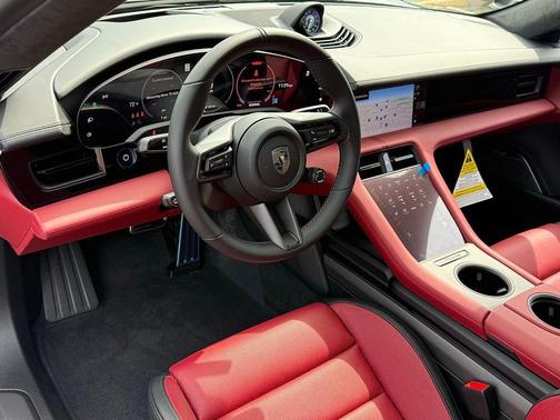 Black 2026 Porsche Taycan Turbo S