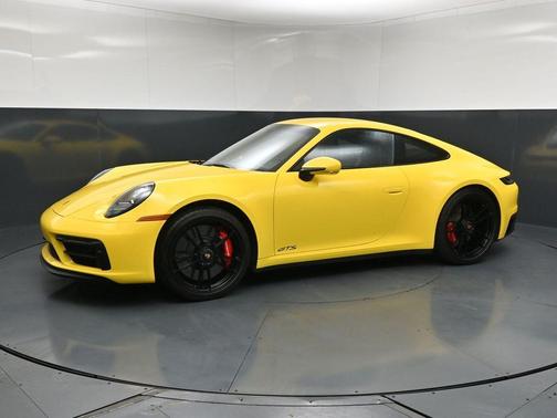 Yellow 2022 Porsche 911 Carrera GTS