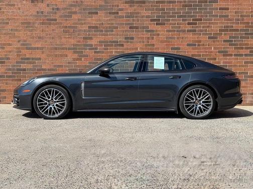 Gray 2023 Porsche Panamera 4 Platinum Edition