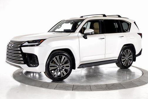 White 2025 Lexus LX 600 Luxury