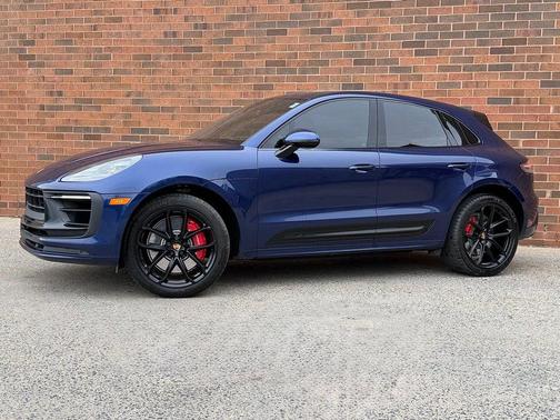 Blue 2022 Porsche Macan GTS