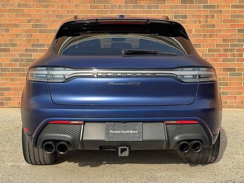 Blue 2022 Porsche Macan GTS