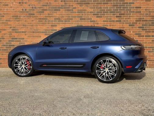Blue 2022 Porsche Macan GTS
