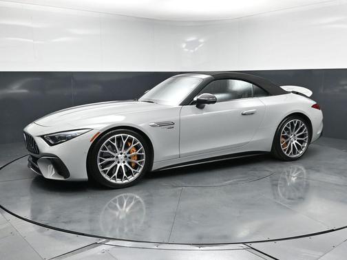 Gray 2022 Mercedes-Benz AMG SL 63 Base