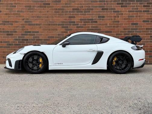 White 2025 Porsche 718 Cayman GT4 RS
