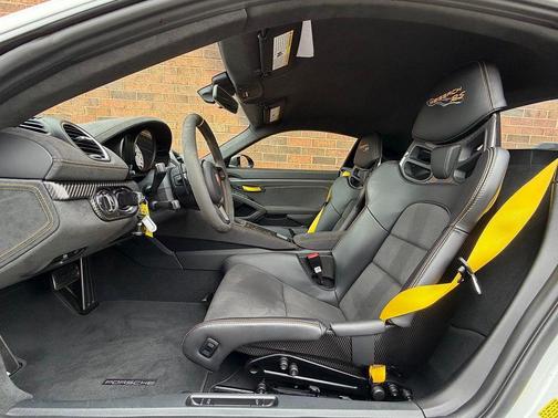 White 2025 Porsche 718 Cayman GT4 RS