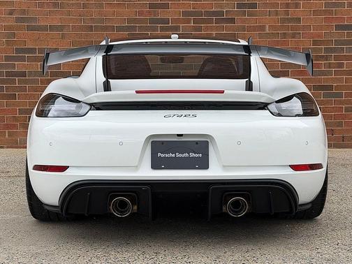 White 2025 Porsche 718 Cayman GT4 RS