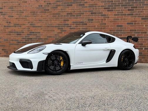White 2025 Porsche 718 Cayman GT4 RS