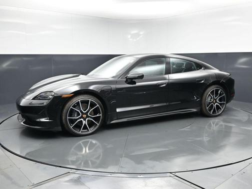 Black 2026 Porsche Taycan 4