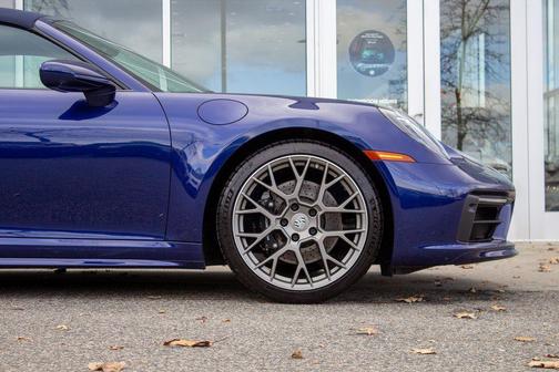 Blue 2024 Porsche 911 Targa 4S