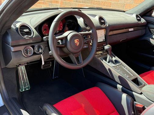 Silver 2024 Porsche 718 Spyder RS