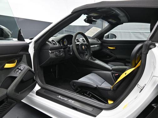 White 2024 Porsche 718 Spyder RS