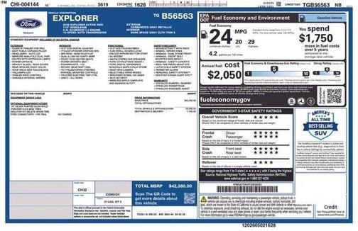 Carbonized Gray Metallic 2026 Ford Explorer Active