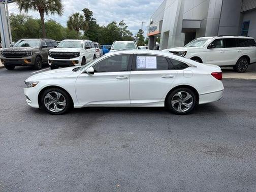 Platinum White 2019 Honda Accord EX-L