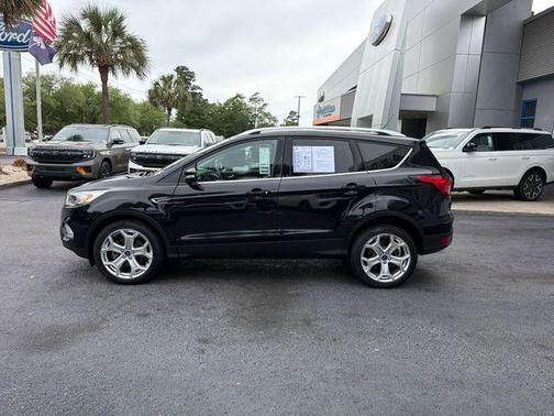 Black Metallic 2019 Ford Escape Titanium