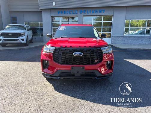 Red Metallic 2025 Ford Explorer ST