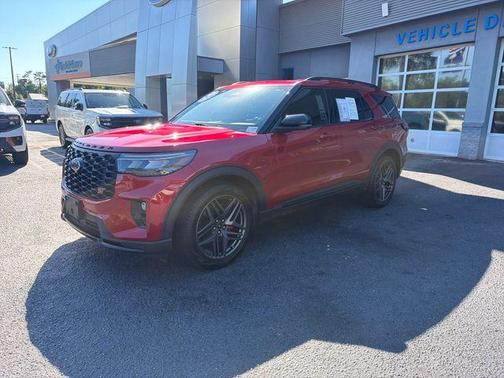 Red Metallic 2025 Ford Explorer ST