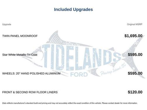 White Metallic 2020 Ford Explorer Limited