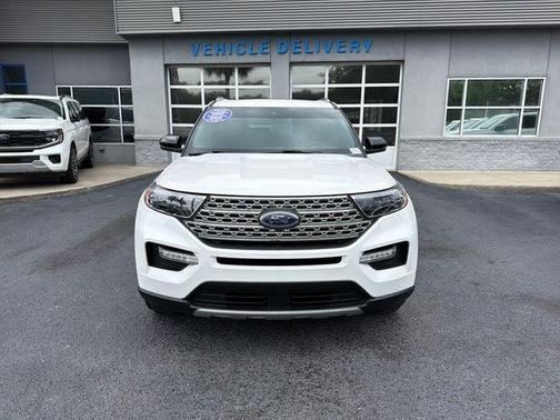 White Metallic 2020 Ford Explorer Limited