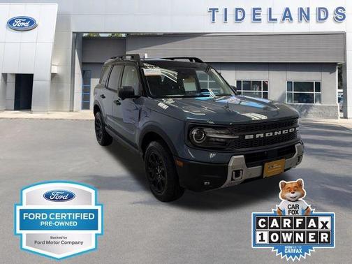 Azure / Gray Metallic 2025 Ford Bronco Sport Badlands
